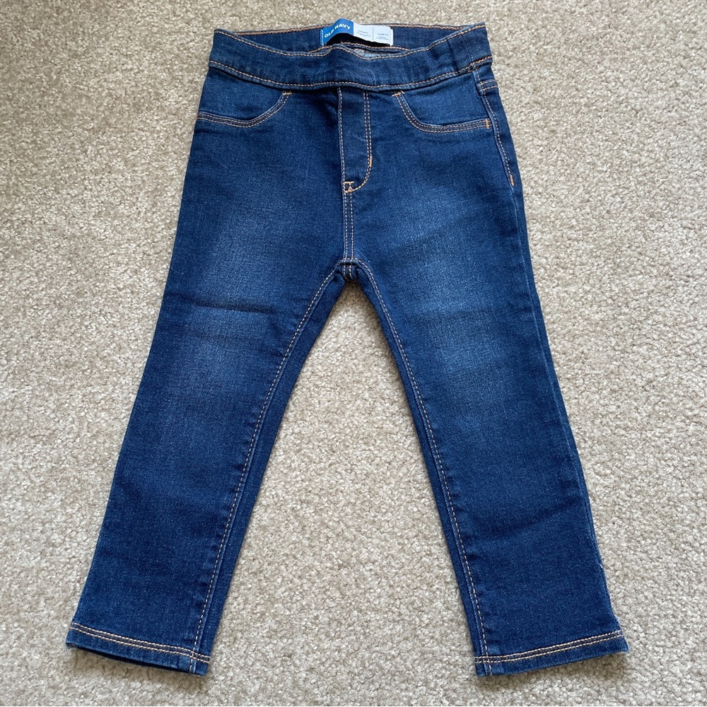 Old Navy Dark Denim Skinny Jeans 2T